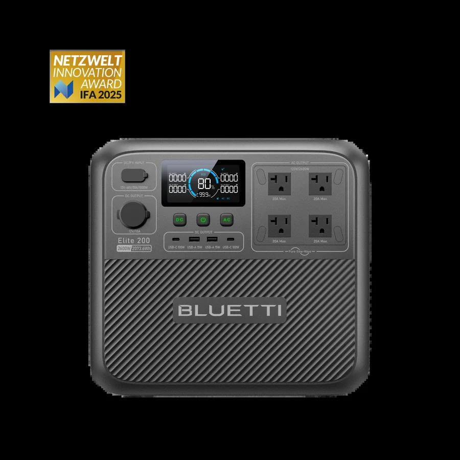 BLUETTI Elite 200 V2 Portable Power Station